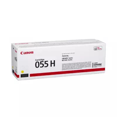 Canon CRG-055H/3017C002 Sarı Orijinal Toner Yüksek Kapasite - Canon