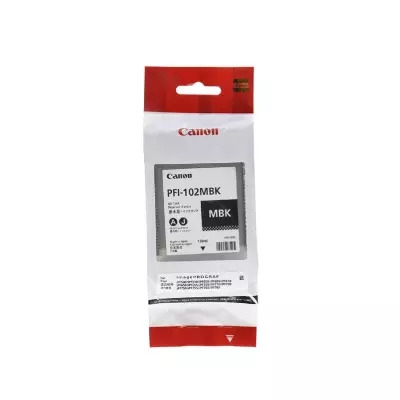 Canon PFI-102MBK/0894B001 Mat Siyah Orijinal Kartuş - Canon