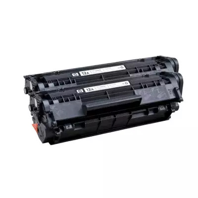 Hp 12A-Q2612AD Orijinal Toner İkili Paket - 2