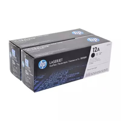 Hp 12A-Q2612AF Orijinal Toner İkili Paket - Hp