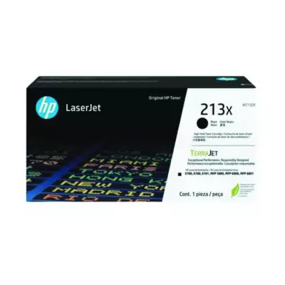 Hp 213X-W2130X Siyah Orijinal Toner Yüksek Kapasite - Hp