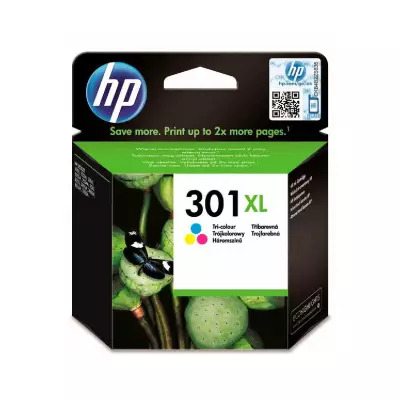 Hp 301XL-CH564EE Renkli Orijinal Kartuş Yüksek Kapasite - 1