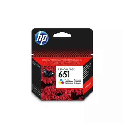 Hp 651-C2P11AE Renkli Orijinal Kartuş - Hp