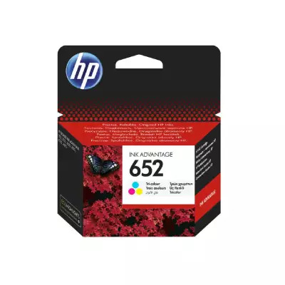 Hp 652 - F6V24AE Renkli Orijinal Kartuş - Hp