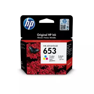 Hp 653-3YM74AE Renkli Orijinal Kartuş - Hp