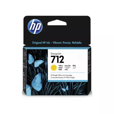 Hp 712-3ED69A Sarı Orijinal Kartuş - Hp