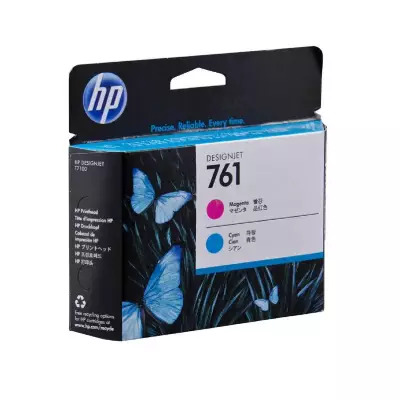 Hp 761-CH646A Orijinal Kırmızı Ve Mavi Baskı Kafası - Hp